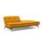 Dublexo Deluxe Fabric Sofa Bed w/Black Metal Pin Legs