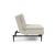 Dublexo Deluxe Fabric Chair w/Dark Wood Styletto Legs