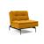 Dublexo Deluxe Fabric Chair w/Black Metal Pin Legs