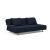Long Horn Deluxe Excess Fabric Sofa Bed