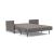 Cubed 02 Deluxe Fabric Sofa Bed w/Arms, Full Size