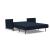 Cubed 02 Deluxe Fabric Sofa Bed w/Arms, Full Size