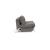 Cubed Deluxe Fabric Sofa Bed w/Chrome Legs