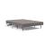 Cubed Deluxe Fabric Sofa Bed w/Chrome Legs