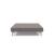 Cubed Deluxe Fabric Sofa Bed w/Aluminum Legs, Full Size