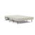 Cubed Deluxe Fabric Sofa Bed w/Chrome Legs