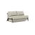 Cubed Deluxe Fabric Sofa Bed w/Dark Wood Legs