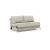 Cubed Deluxe Fabric Sofa Bed w/Aluminum Legs, Full Size