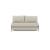 Cubed Deluxe Fabric Sofa Bed w/Aluminum Legs, Full Size
