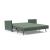 Cubed 02 Deluxe Fabric Sofa Bed w/Arms, Queen Size
