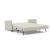 Cubed 02 Deluxe Fabric Sofa Bed w/Arms, Queen Size