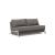 Cubed Deluxe Fabric Sofa Bed w/Chrome Legs, Queen Size