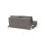 Cubed Deluxe Fabric Sofa Bed w/Chrome Legs, Queen Size