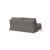 Cubed Deluxe Fabric Sofa Bed w/Dark Wood Legs