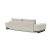 Grand Deluxe Excess Lounger Fabric Sofa Bed