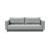 Cassius Deluxe Excess Lounger Fabric Sofa Bed w/Chrome Legs