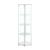 Zahavah 4-shelf Hexagon Shaped Glass Curio Cabinet