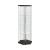 Zahavah 4-shelf Hexagon Shaped Glass Curio Cabinet