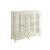 Sable 4-door Wood Veneer/Glass Display Accent Cabinet