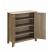 Marisa 4-shelf Wood Veneer Shoe Cabinet