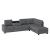 Maston Microfiber Fabric Reversible Sectional Sofa w/Chaise