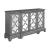 Erigeron 4-door Accent Cabinet Grey