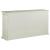 Kiara 4-door Wood Veneer/Glass Accent Cabinet with Adjustable Shelves