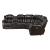 Ramone L-Shaped Faux Leather 3‑Piece Power Reclining Sectional with Consoles, Speakers, Subwoofer & LED Lighting
