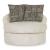 Soletren Polyester Swivel Accent Chair