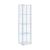 Bellatrix 4-shelf Glass Curio Cabinet