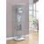 Bellatrix 4-shelf Glass Curio Cabinet