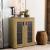 Bristol Accent Cabinet with Metal Mesh Door