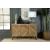 Keaton 3-door Wood Accent Cabinet with Marble Top