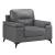 Mischa Leather/Bi-Cast Vinyl Chair
