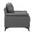 Mischa Leather/Bi-Cast Vinyl Chair