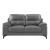 Mischa Leather/Bi-Cast Vinyl Loveseat