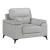 Mischa Leather/Bi-Cast Vinyl Chair