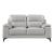 Mischa Leather/Bi-Cast Vinyl Loveseat