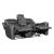 Kellen Microfiber Double Reclining Living Room Set