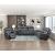 Kellen Microfiber Double Reclining Living Room Set