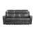 Kellen Microfiber Double Reclining Sofa