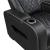 Fairway Faux Leather Power Double Reclining Loveseat with Center Console & LED Lighting