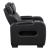 Fairway Faux Leather Power Double Reclining Living Room Set with LED Lighting