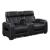 Fairway Faux Leather Power Double Reclining Living Room Set with LED Lighting