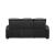 Fairway Faux Leather Power Double Reclining Living Room Set with LED Lighting