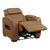 Fairway Faux Leather Power Double Reclining Living Room Set with LED Lighting