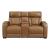 Fairway Faux Leather Power Double Reclining Living Room Set with LED Lighting