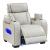 Fairway Faux Leather Power Double Reclining Living Room Set with LED Lighting