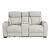Fairway Faux Leather Power Double Reclining Loveseat with Center Console & LED Lighting