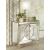 Lupin 2-door Mirrored Accent Cabinet with Acrylic Legs